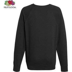 Fruit of the Loom sweater - ronde hals - maat XL - heren - Kleur Black