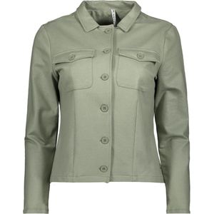 Zoso Blazer Amanda Coated Luxury Jacket 241 1250 Green Dames Maat - XL