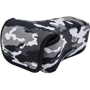 Neopreen Camera Case Opbergtas DSLR Pouch Protector voor Sony A6600 A6500 A6100 - Lichtgewicht - Neopreen Camera Case Opbergtas DSLR Pouch Protector - Sony A6600 A6500 A6100 - Lichtgewicht - E-PL8 E-PL9 E-PL7+7 5-300 mm Lens.