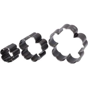 Bloem Snijder Set 3 STUKS - Gelegeerd Staal Indringende 1.2in 2in 2.8in Holle Pons Tool Hout Beitels