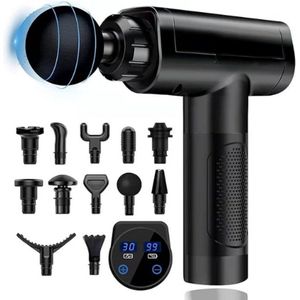 Allora Massage Gun - Diepe Spierontspanning en Herstel - Ideaal voor Sporters en Ontspanning - Meerdere Opzetstukken en Snelheden - Krachtig en Stil Design - Draadloos en Oplaadbaar voor Flexibel Gebruik