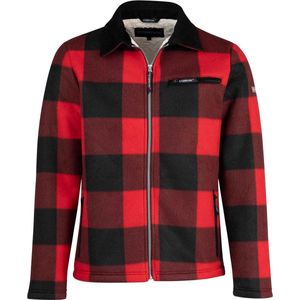 STØRVIK London Houthakkers Fleece Jas Lumberjack - Teddy Vest - Maat 5XL - Rood