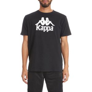 Kappa Authentic Estessi T-shirt 304KPT0-ASS, Mannen, Zwart, T-shirt, maat: M