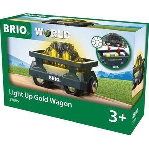 BRIO Lichtgevende goudwagon -33896