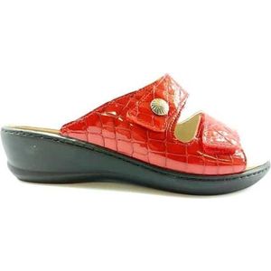 Rohde Slipper 5763 Kersen Rood Kroko Lak