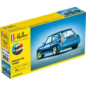 Heller - 1/43 Starter Kit Renault R5 Turbohel56150 - modelbouwsets, hobbybouwspeelgoed voor kinderen, modelverf en accessoires