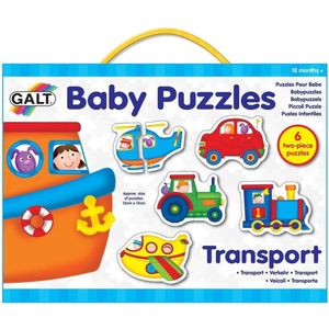 Galt Babypuzzels Transport 15 X 12 Cm 12 Stukjes