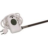 Nemo Spring Tensia2 elektrische weerstand 1800W met elektronische thermostaat en met kabel voorzien van stekker voor gemengde werking van handdoekradiatoren