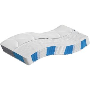 vidaXL - Pocketveringmatras - voor - kinderen - middelhard - 80x160 - cm