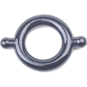 Basic Cockring Zwart - Penisring - Stimulerend voor mannen - Spannend voor koppels - Sex speeltjes - Sex toys - Erotiek - Sexspelletjes voor mannen en vrouwen – Seksspeeltjes - Cockring man - Cockringen - Penis ring