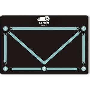 Voetbal Trainingsmat Met Grip - Dribbelmat - Voetbaltechniek - Voetbal Trainingsmateriaal - 90x60 cm - Opvouwbaar