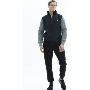 SCR. Ornamo - Heren Jas - Gevoerd jacket - Winddicht - Zwart - Maat S