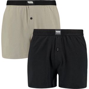 Puma Boxershorts Loose Fit Jersey Sand Combo 2-Pack