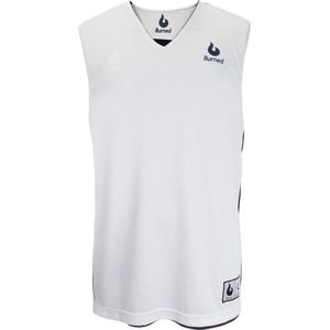 Burned Dubbelzijdig Jersey Donkerblauw Wit M