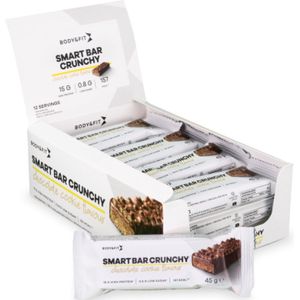 Body & Fit Smart Bars Crunchy Proteine Repen - Chocolate & Cookie - Protein Bar - 12 eiwitrepen (12 x 45 gram)