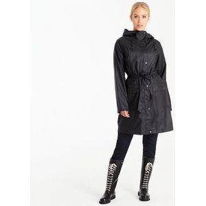 Regenjas Dames - Ilse Jacobsen Raincoat RAIN70 Black - Maat 40