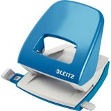 Leitz NeXXt Metalen Bureau Perforator - Perforeert Tot 30 Vel - Voor Mappen En Ringbanden - Lichtblauw