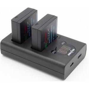 ChiliPower DMW-BLG10 Panasonic USB Duo Kit - 1025mAh