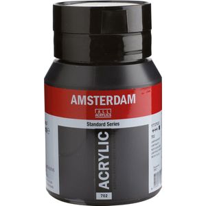 Amsterdam Standard Series Acrylverf Pot 500 ml Lampenzwart 702