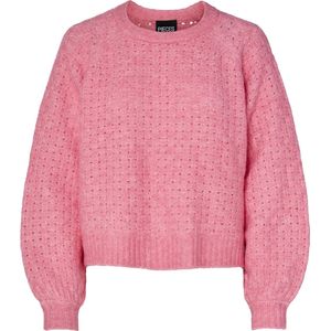 PIECES - PCSIKKA LS O-NECK KNIT BC W.O WOOL - Dames - Gebreide truien