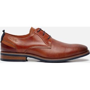 Van Lier Amalfi Veterschoenen cognac Leer - Maat 45