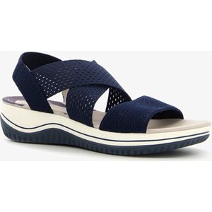Softline dames sandalen met elastische bandjes - Blauw - Maat 40
