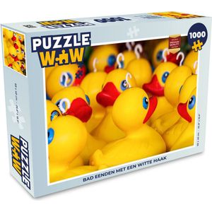 Puzzel Badeenden - Geel - Haak - Legpuzzel - Puzzel 1000 stukjes volwassenen