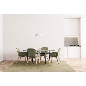 Vloerkleed Acsento Piana Green - maat 240 x 340 cm