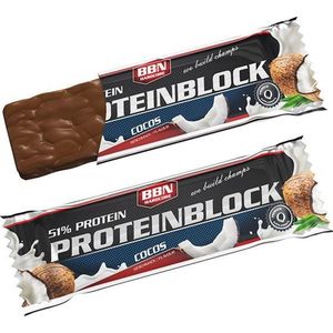 Best Body Nutrition Hardcore Protein Block - Eiwitrepen - 1 box - Vanille