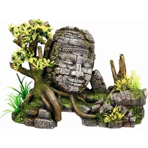 Nobby aqua deco angkor met planten - 25 x 12,5 x 18 cm