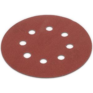 Kreator KRT230508 Schuurpapier rond – Ø125 mm – korrel K180 – 5 stuks