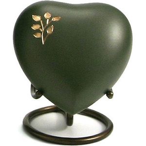 Urnencenter Aria Tree of Life Hartjes urn - Urn - Urn voor as - Urn Hond - Urn Kat - Urn Deelbewaring - Mini Urn - Kunstobject