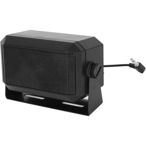 Rectangular External Communication Speaker - Professional 5W Loud Sound Car Radio Speaker for CB Radio, Hamradio, Mobile Transceiver