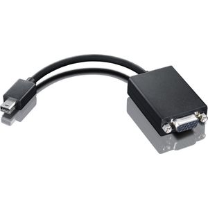 Mini DisplayPort to VGA adapter Lenovo 0A36536 Black