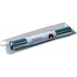 Tonzon Vensterbankfolie (wit/zilver) 30cm x 25 m, Radiatorfolie, isolerende folie, energiebesparing