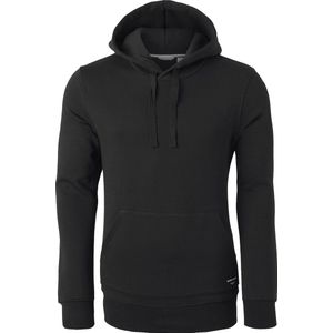 Björn Borg hoodie sweatshirt - heren trui met capuchon dik - zwart - Maat: XL