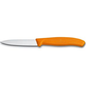 Victorinox Groente-/schilmesje Swiss Classic - Oranje - lemmet 8 cm