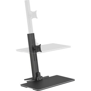 Multibrackets - Ergonomisch zit sta bureau verhoger - Easy Stand Desktop - werkstation in hoogte verstelbaar – In enkele seconden in hoogte verstelbaar