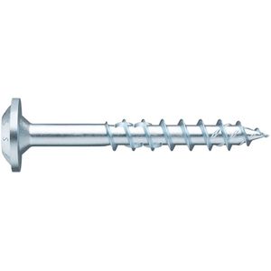 Wurth - ASSY 4 WH staal verzinkt DD tellerkop RW - ASSY® 4 WH tellerkopschroef Staal verzinkt deeldraad tellerkop - x 25 st - Interne aandrijving RW50