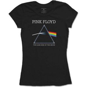 Pink Floyd - Dark Side Of The Moon Dames T-shirt - M - Zwart