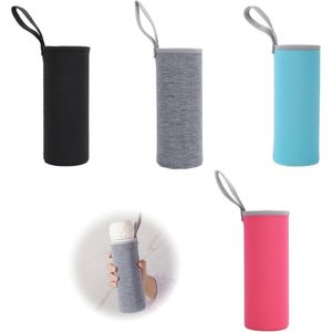 Neopreen Flesdeksel Mouw - Set van 4 - Geïsoleerde Fles Hoes voor 550 ml Waterflessen