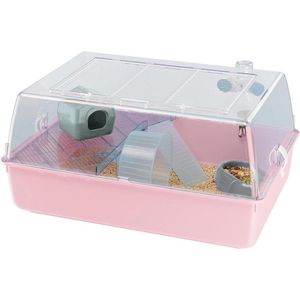 Ferplast Mini Duna Hamsterkooi - Assorti - 55 x 39 x 27 cm