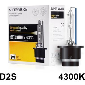 Xenon D2S Lampen 4300K (set 2 stuks) Helder wit / Grootlicht / Dimlicht / Koplamp / Lamp / Autolamp / Autolampen / Car Light / Origineel D2S /