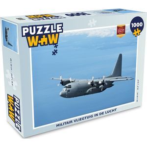 Puzzel Militair vliegtuig in de lucht - Legpuzzel - Puzzel 1000 stukjes volwassenen