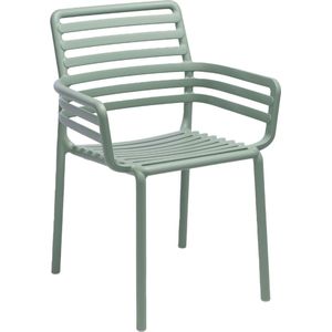 Stapelbare tuinstoel Doga | Kunststof | Menta