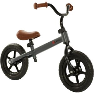 2Cycle Loopfiets - Mat-Grijs - Balance-bike - Buitenspeelgoed