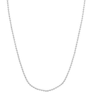 Fako Bijoux® - Bolletjes Ketting - Ball Chain - RVS - Stainless Steel - 1.5mm - 80cm - Zilverkleurig