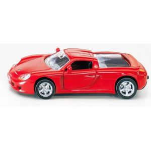 Siku Porsche Carrera Gt 8,1 Cm Staal Rood/grijs/zwart (1001)