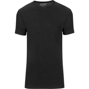 T-shirt 2Pack Ronde Hals Basic Fit Extra Long Fit (+7cm) Zwart (7720 - Black)