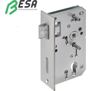 AMF 16774 poortslot 142U-60PZW met VoorPlaat: 53mm